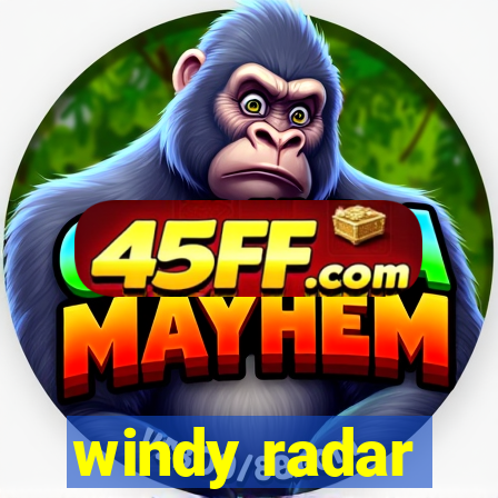 windy radar